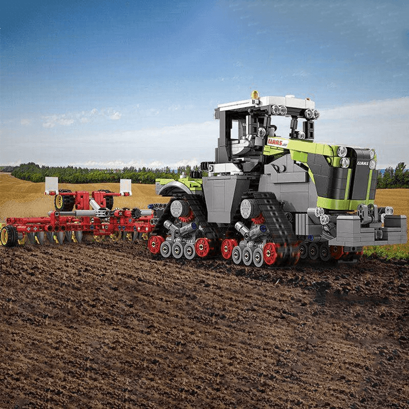 CaDa C65012W - Heavy-Duty Articulated Farm Tractor - vue 6 | Power Blockz