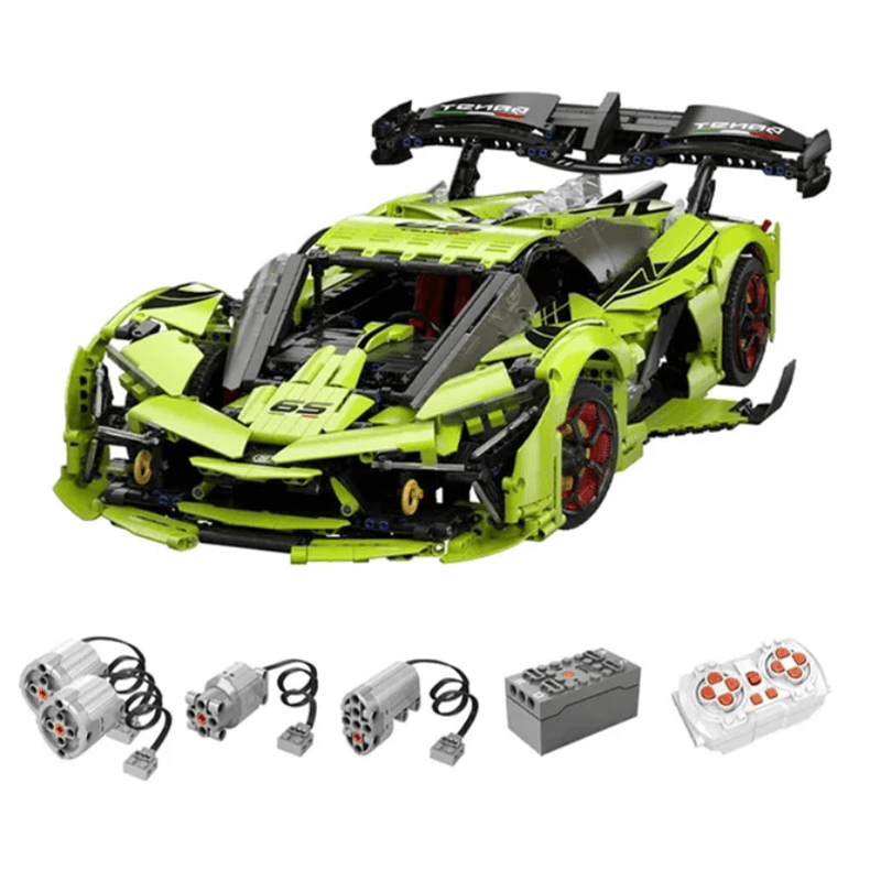 MY88028 Static - Italian Lambo Hyperconcept Supercar - vue 2 | Power Blockz