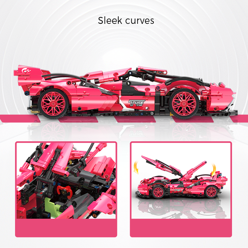 60510 - Candy V12 1:14 Italian Supercar - View 5 | Power Blockz
