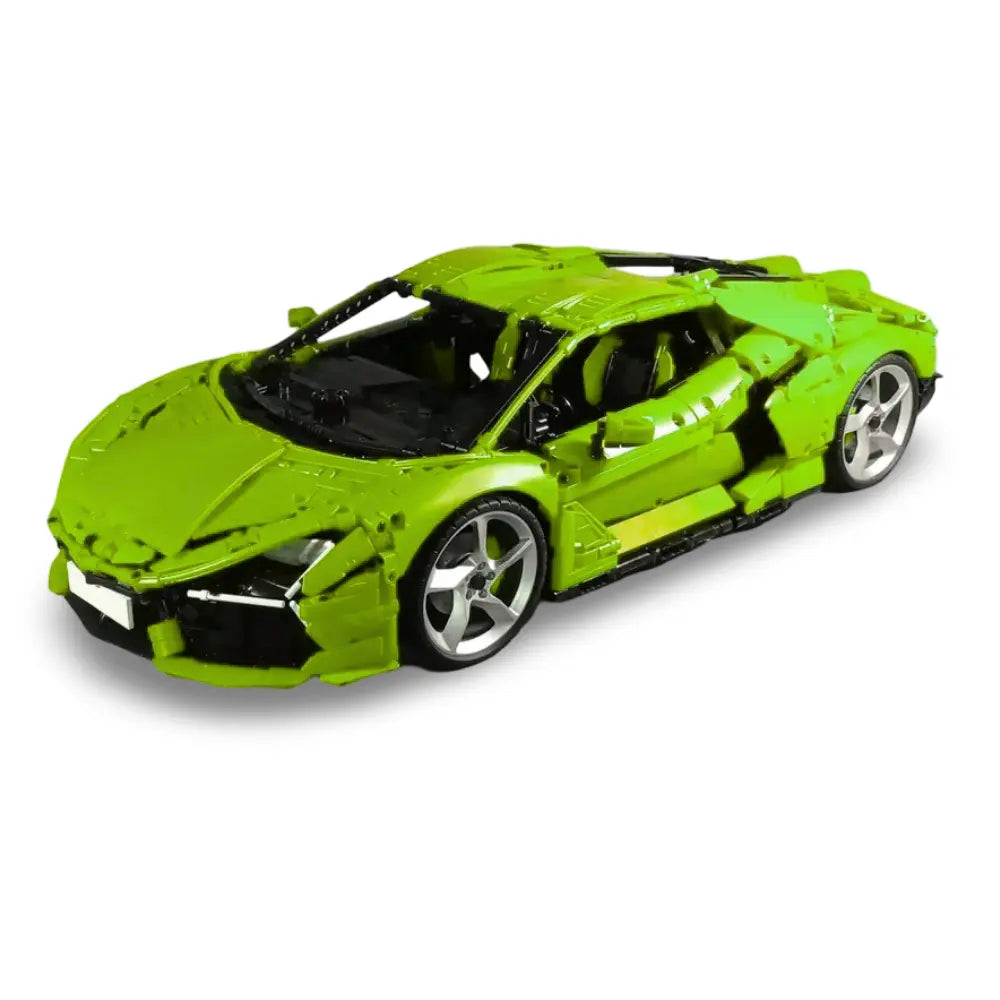 MOC-205467 - Red - Italian Supercar Revuelto V12 - vue 3 | Power Blockz