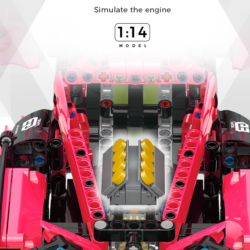 60510 - Candy V12 1:14 Italian Supercar - View 4 | Power Blockz
