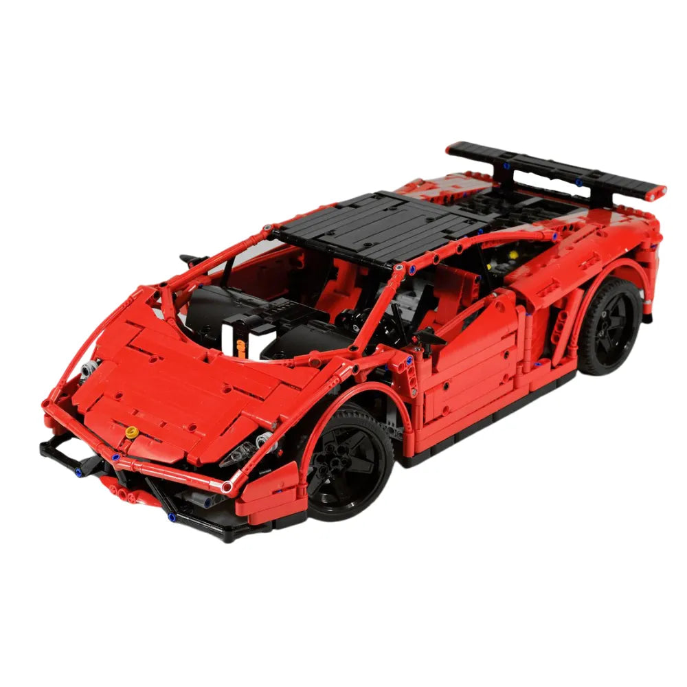 MOC-107104 - Red - Elite Racing Coupe V10 | Power Blockz
