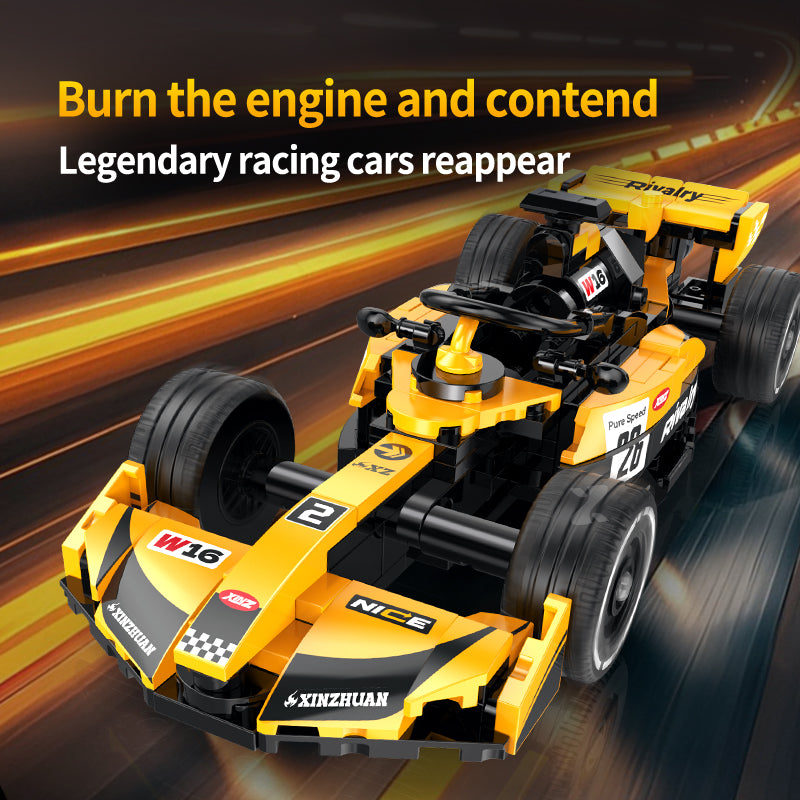 XZ0002 - Slipstream 2 Formula Racing Car - View 2 | Power Blockz