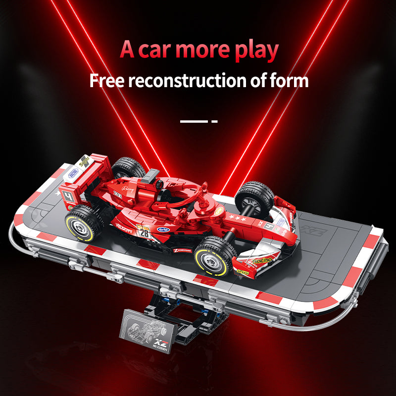 XZ0004 - Redline 4 Formula Racing Car - View 5 | Power Blockz