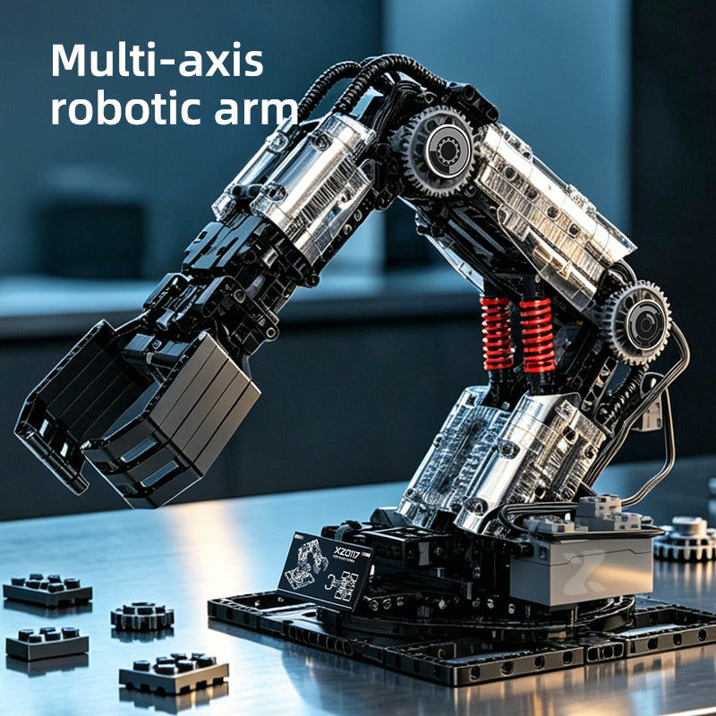 XZ0117 - Claw Turret RC Robotic Arm Turret - View 2 | Power Blockz
