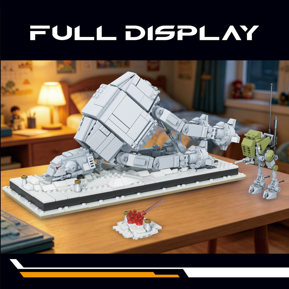 M903 - The A Fallen Giant Mech in the Valley - View 2 | Power Blockz