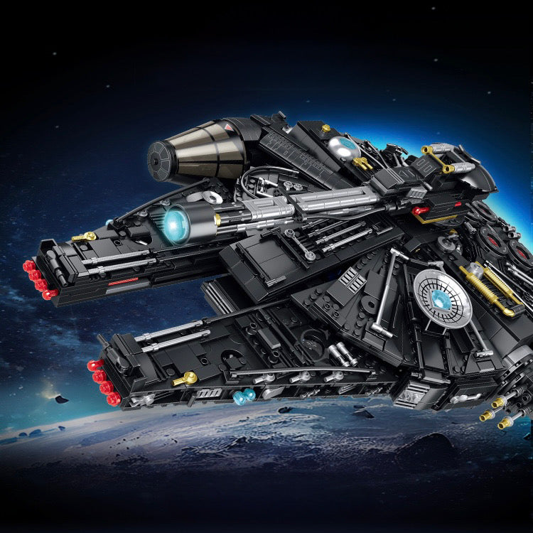 60529 - Dark Harbinger Disc Combat Carrier Spaceship - View 5 | Power Blockz