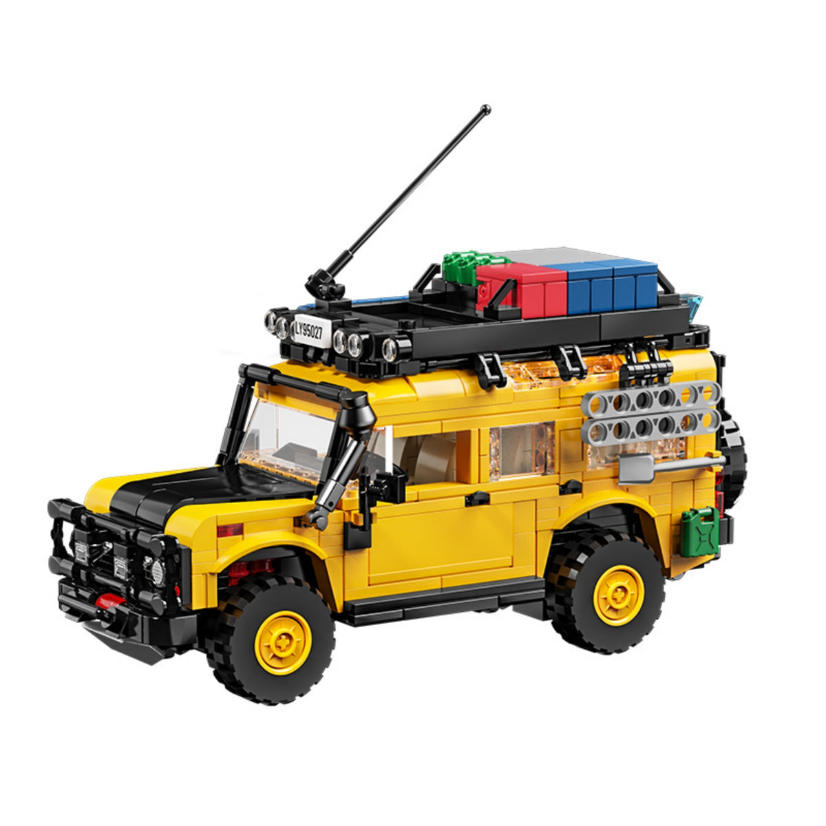 12Go 95027 - Expedition 4x4 off-road vehicle building blocks model - Power Blockz