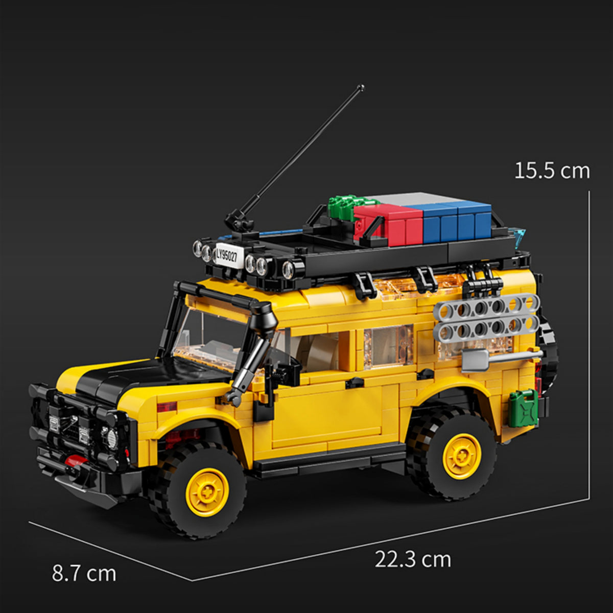 12Go 95027 - The Camel Trophy Land Rover Defender - View 7 | Power Blockz