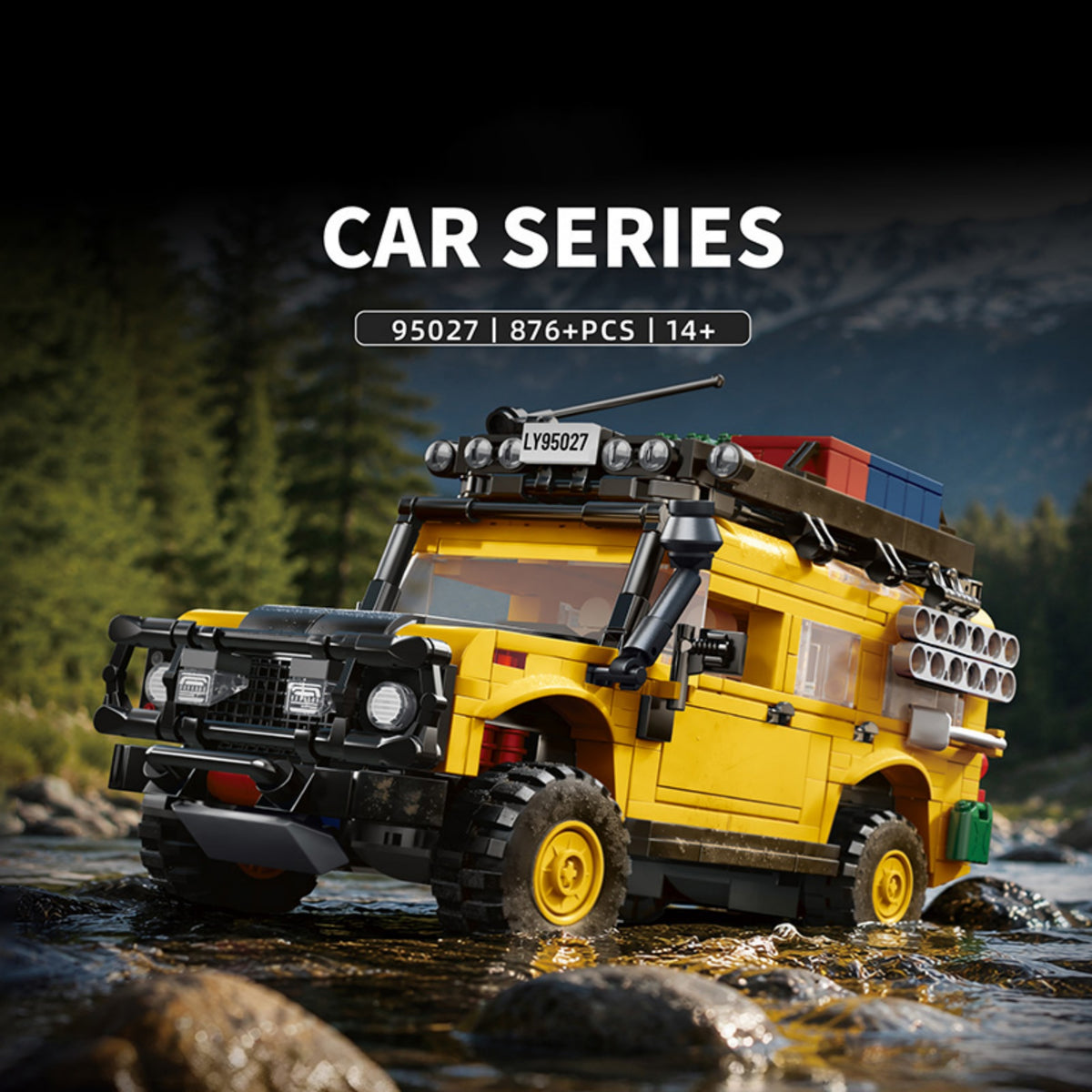 12Go 95027 - The Camel Trophy Land Rover Defender - View 2 | Power Blockz