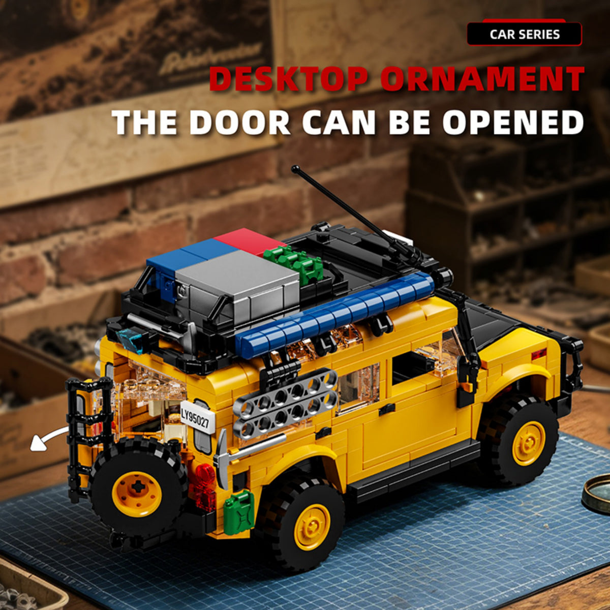 12Go 95027 - The Camel Trophy Land Rover Defender - View 3 | Power Blockz