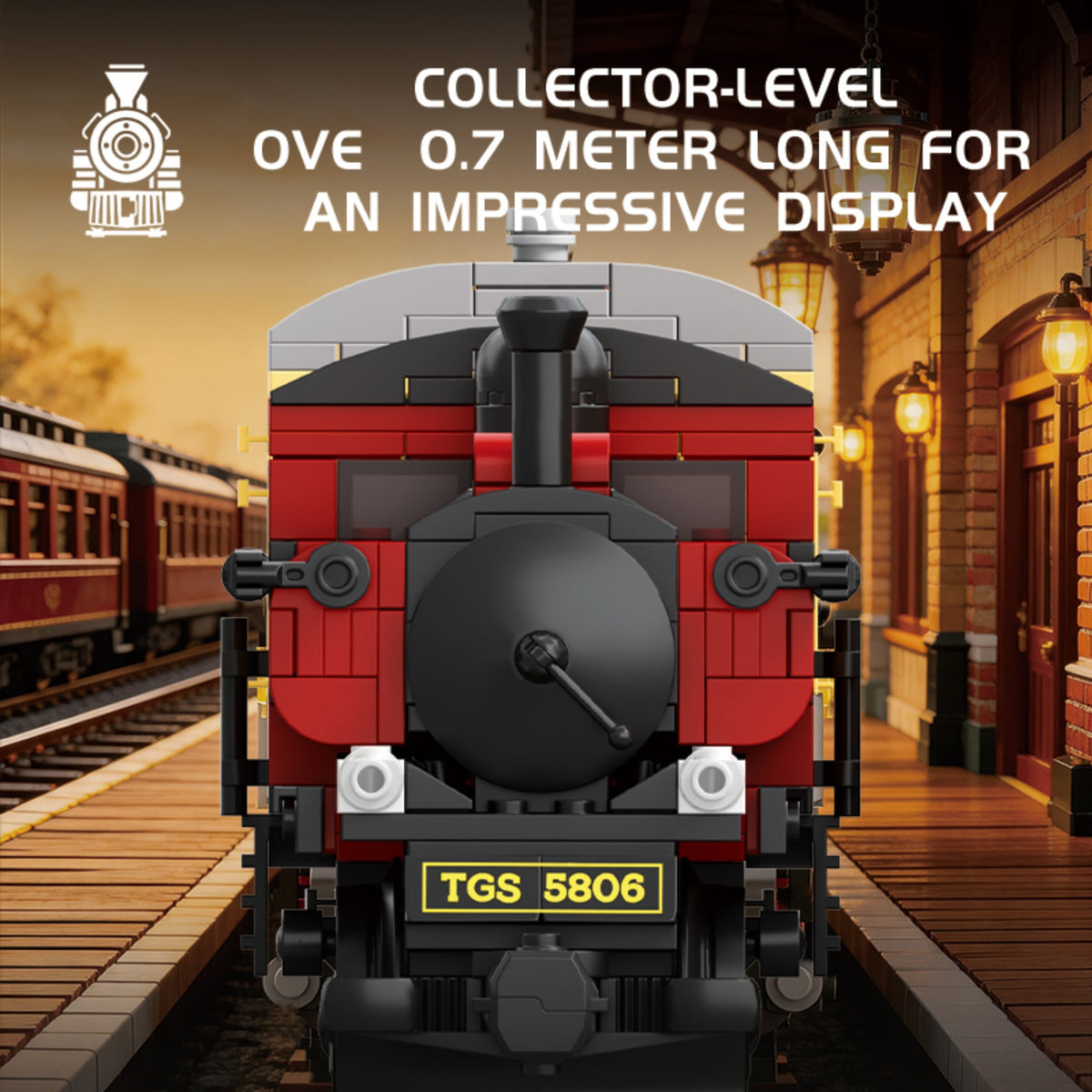 66807 - The GWR5700 Steam Locomotive - View 10 | Power Blockz