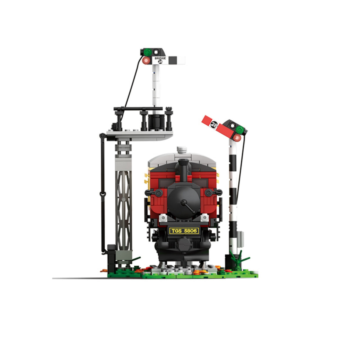 66807 - The GWR5700 Steam Locomotive - View 5 | Power Blockz