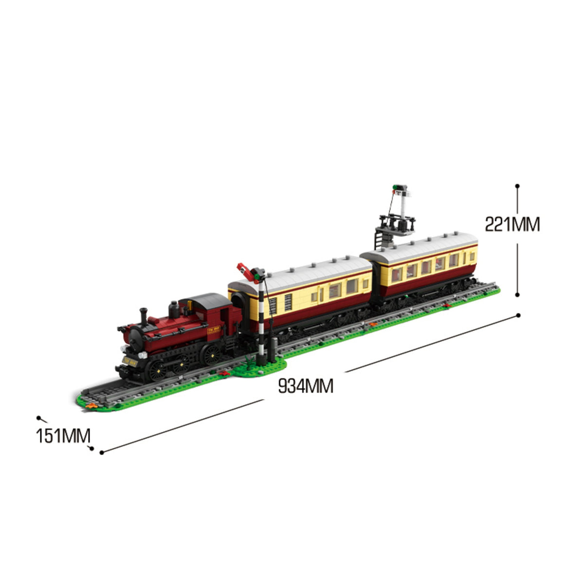 66807 - The GWR5700 Steam Locomotive - View 11 | Power Blockz