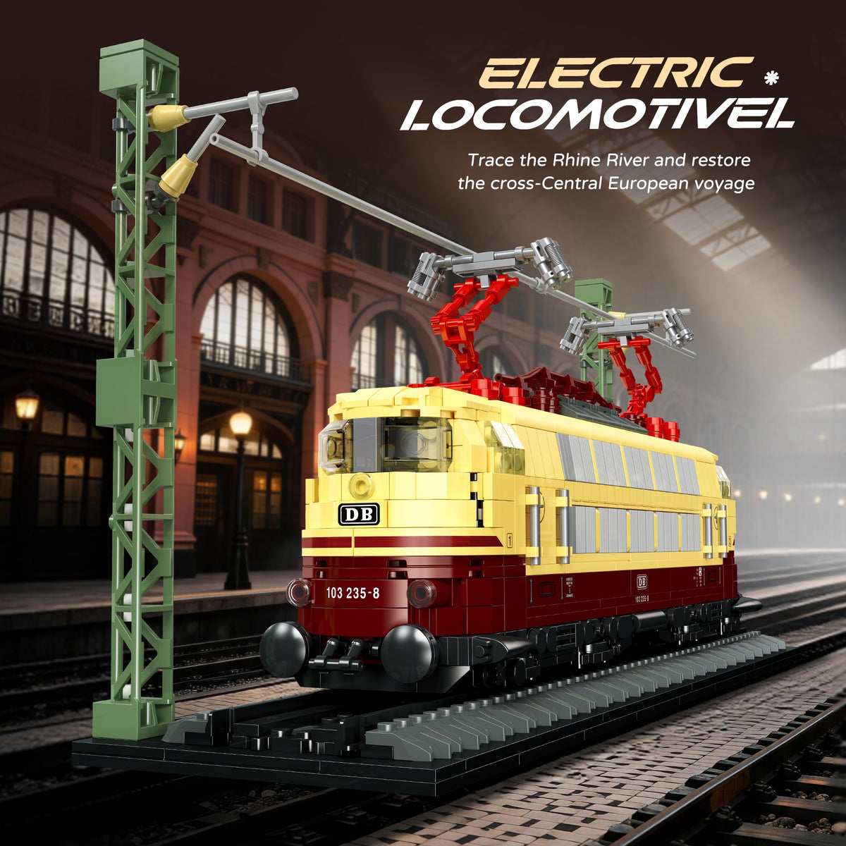 X58003 - The German 103 Electric Locomotive - View 3 | Power Blockz