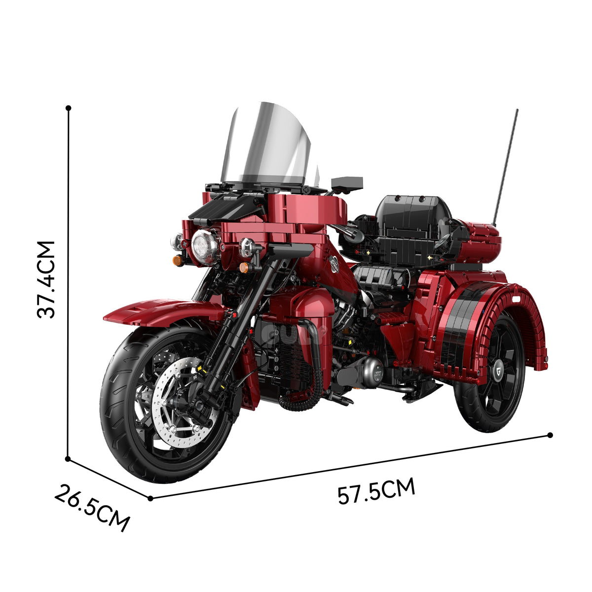 Guly 60557 - The Harley-Davidson Tri Glide - View 8 | Power Blockz