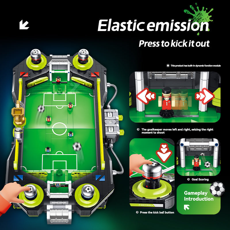 XZ0010 - Football Striker Arcade Tabletop Football Arcade Game - View 4 | Power Blockz