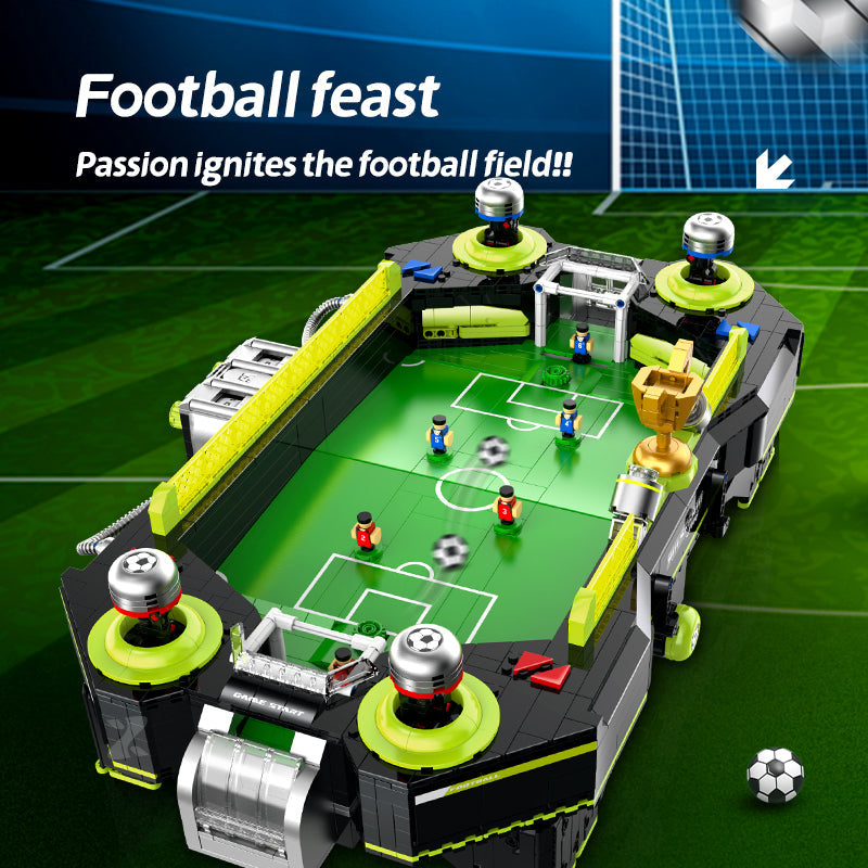 XZ0010 - Football Striker Arcade Tabletop Football Arcade Game - View 5 | Power Blockz