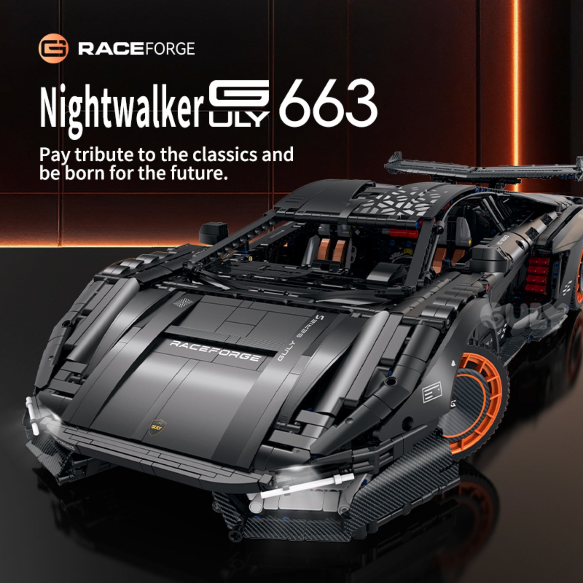 10663 - Lamborghini Countach - View 2 | Power Blockz