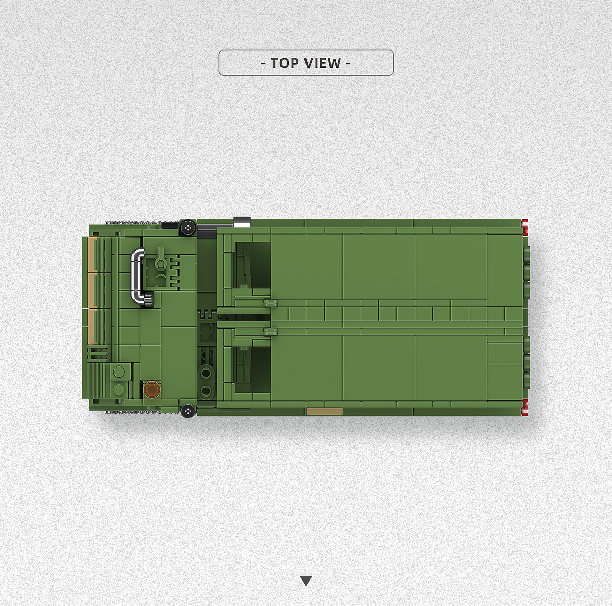 300040 - The M270-MLRS - View 4 | Power Blockz
