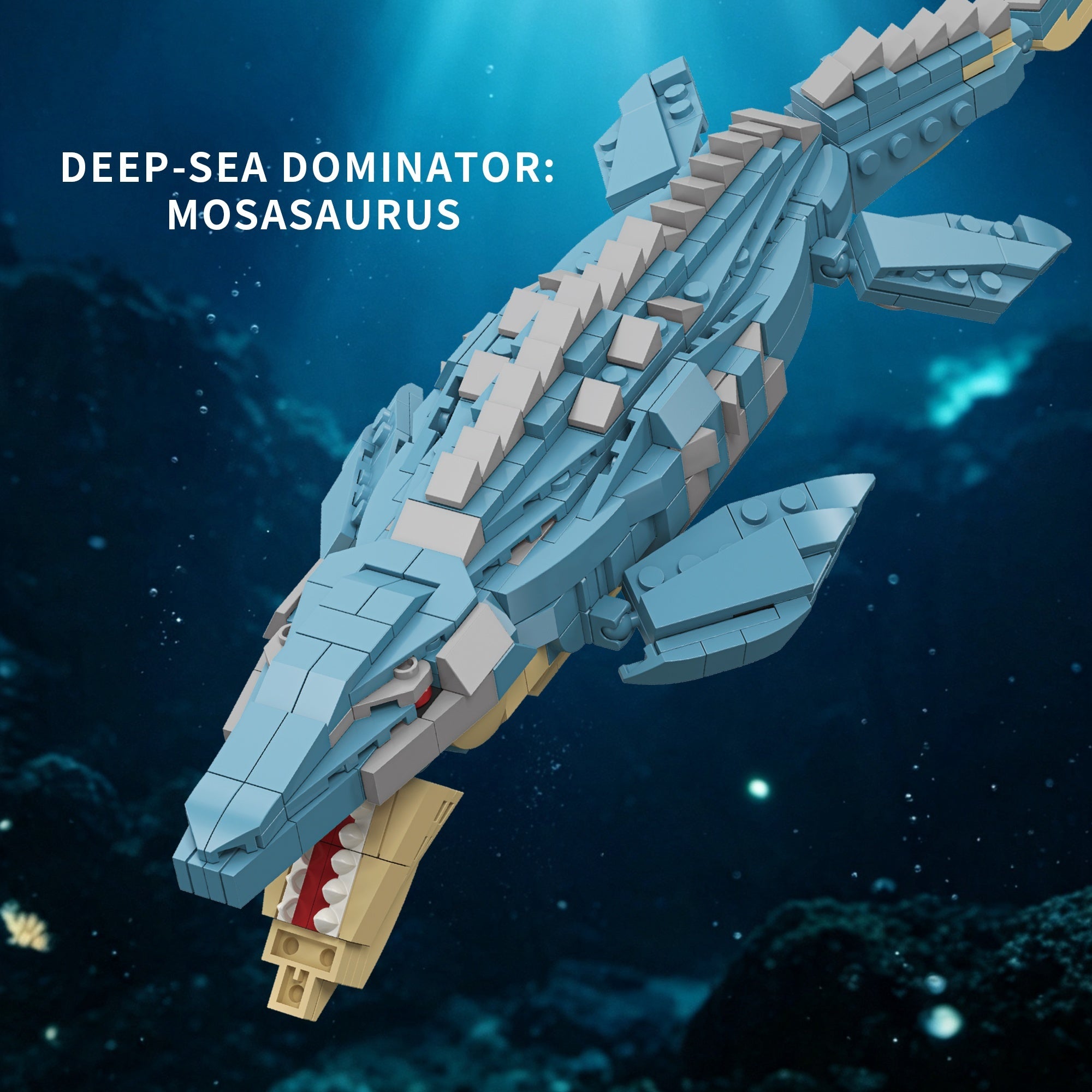 X98002 - The Mosasaurus - View 10 | Power Blockz