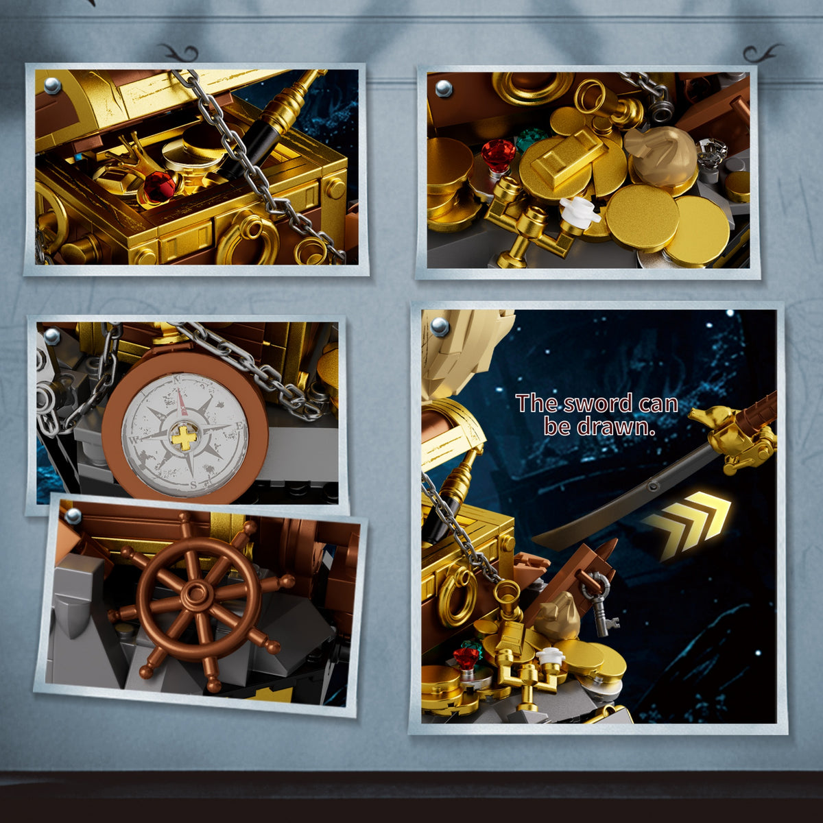 CR402 - The Pirate Lanternfish - View 6 | Power Blockz