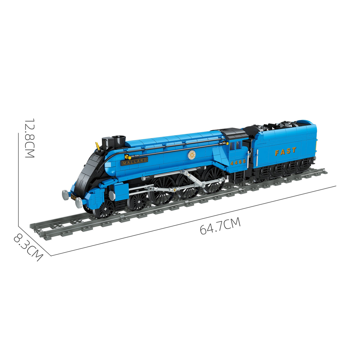X58002 - The Steam Train - View 9 | Power Blockz