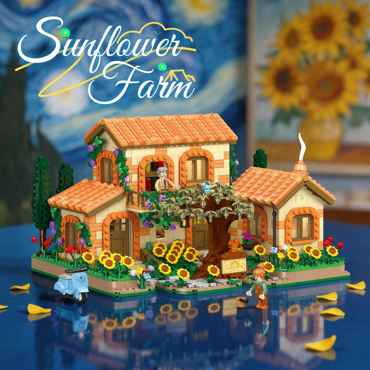 X68004 - The Sunflower Farm - View 2 | Power Blockz