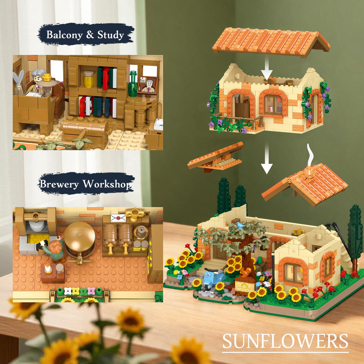 X68004 - The Sunflower Farm - View 5 | Power Blockz