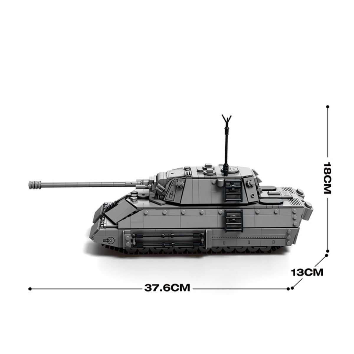 77041 - The Tarschenratte Tank - View 9 | Power Blockz