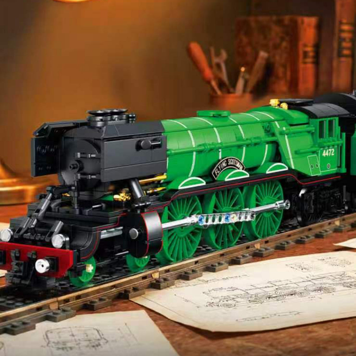 80010 - The Flying Scotsman - View 2 | Power Blockz