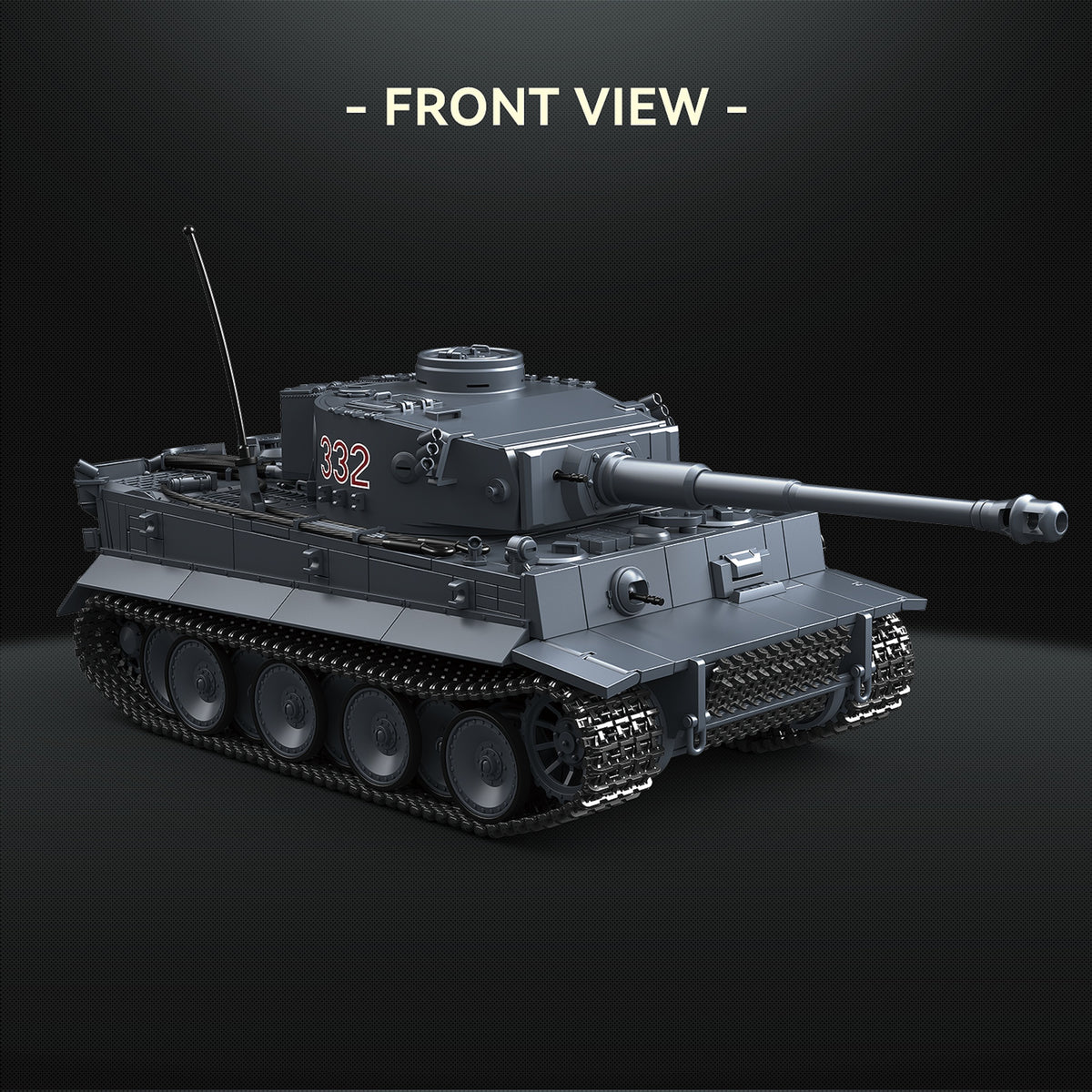 100335 - The Tiger Tank - View 4 | Power Blockz