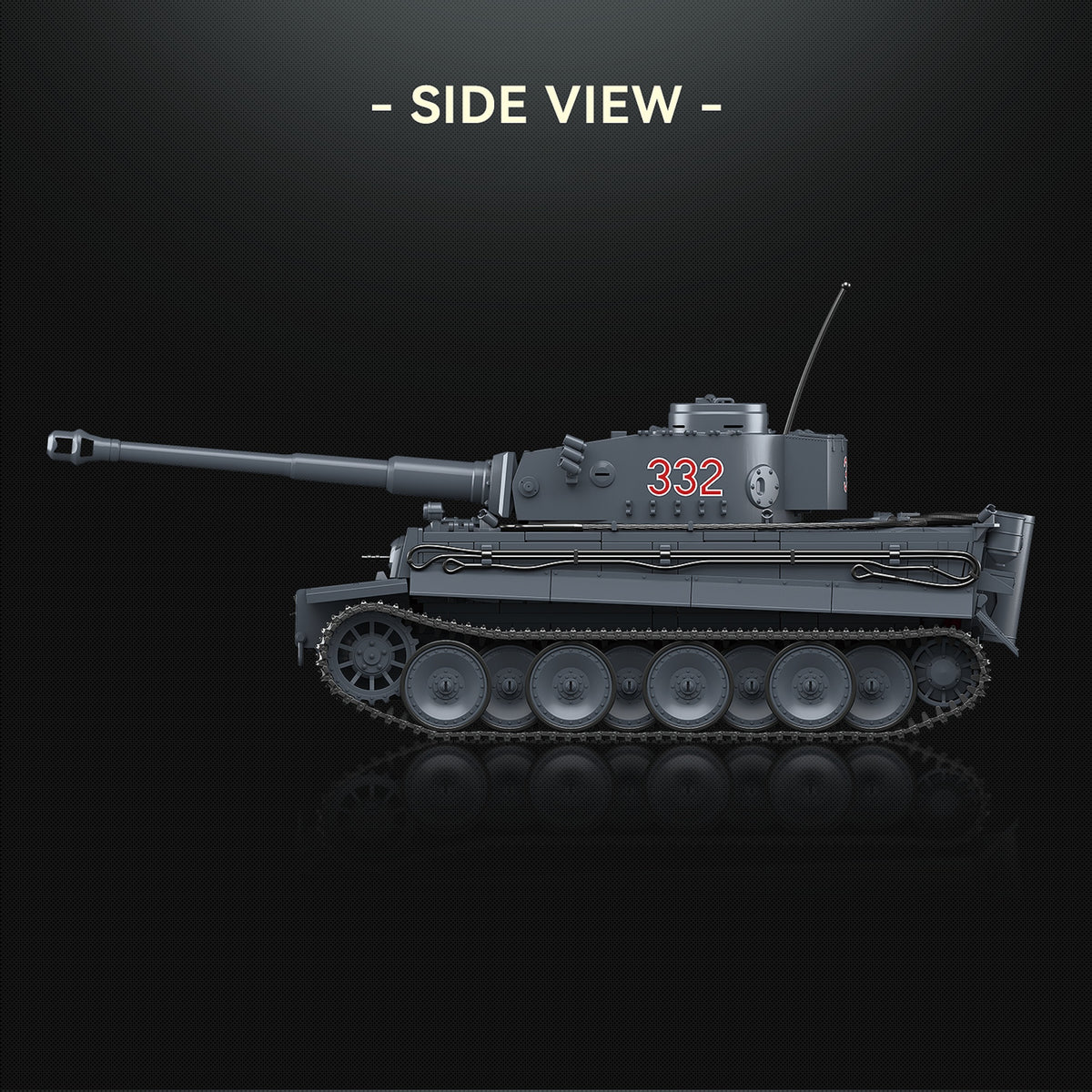 100335 - The Tiger Tank - View 6 | Power Blockz
