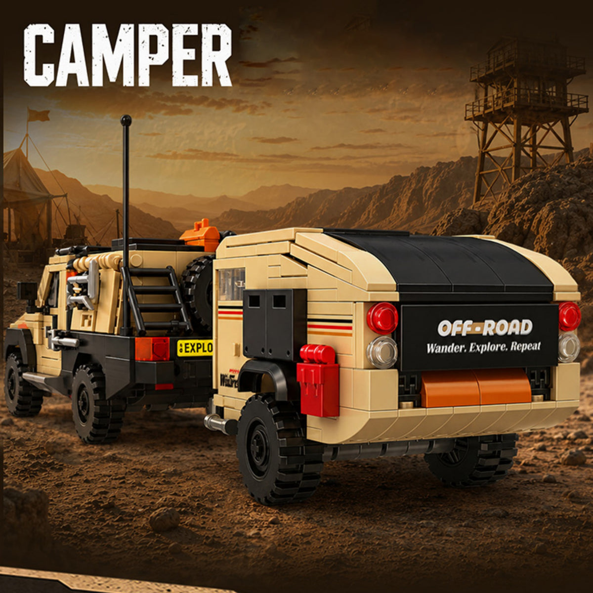 Jiaodu JD163 - The Campervan - View 4 | Power Blockz