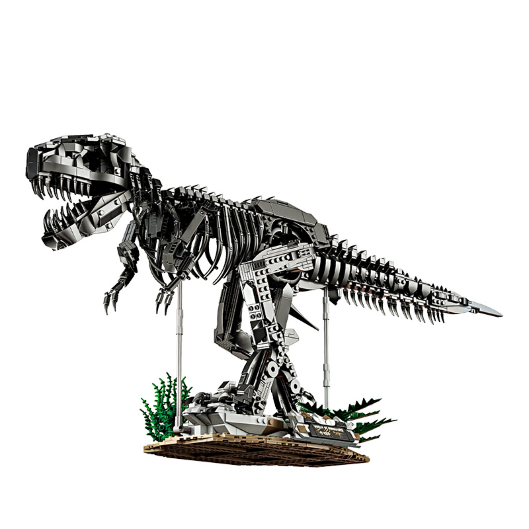 Gobricks KQ104 Tyrannosaurus Rex 1876-piece 1:10 scale advanced dinosaur building block model kit — Power Blockz