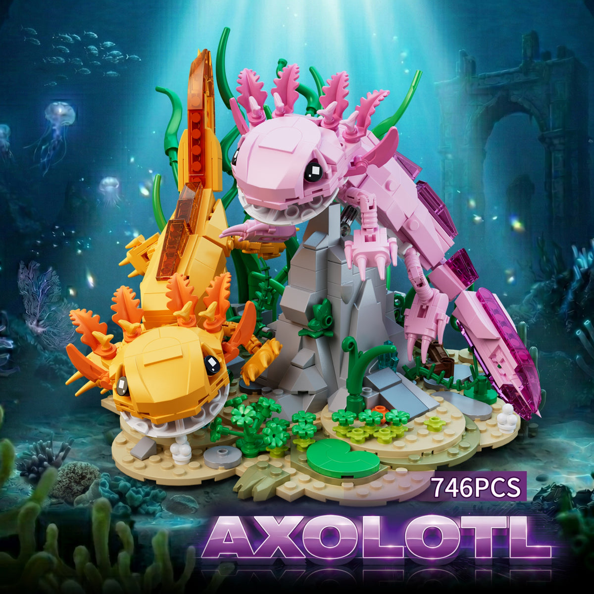 CR401 - The Axolotl - View 2 | Power Blockz