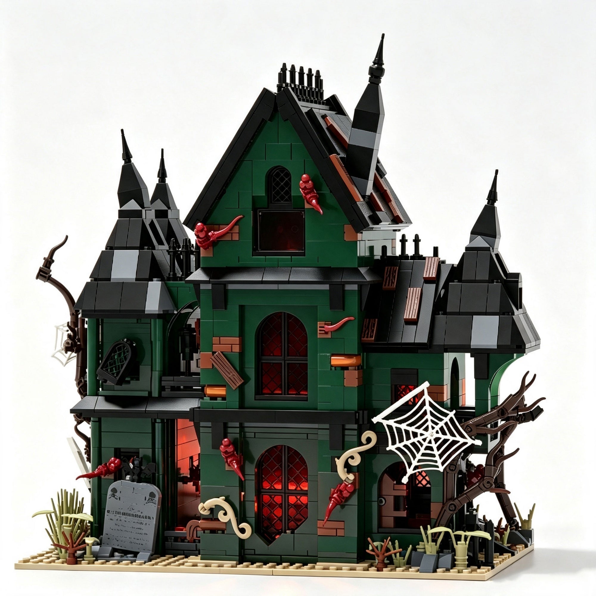 1002 - The Haunted house - View 2 | Power Blockz