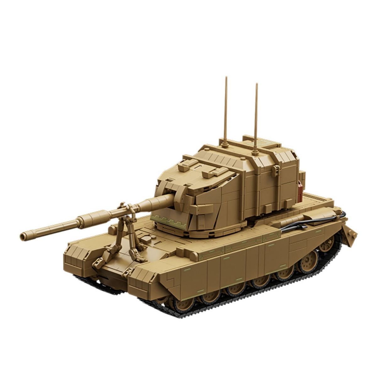 British FV4005 heavy anti-tank gun building blocks model - Power Blockz