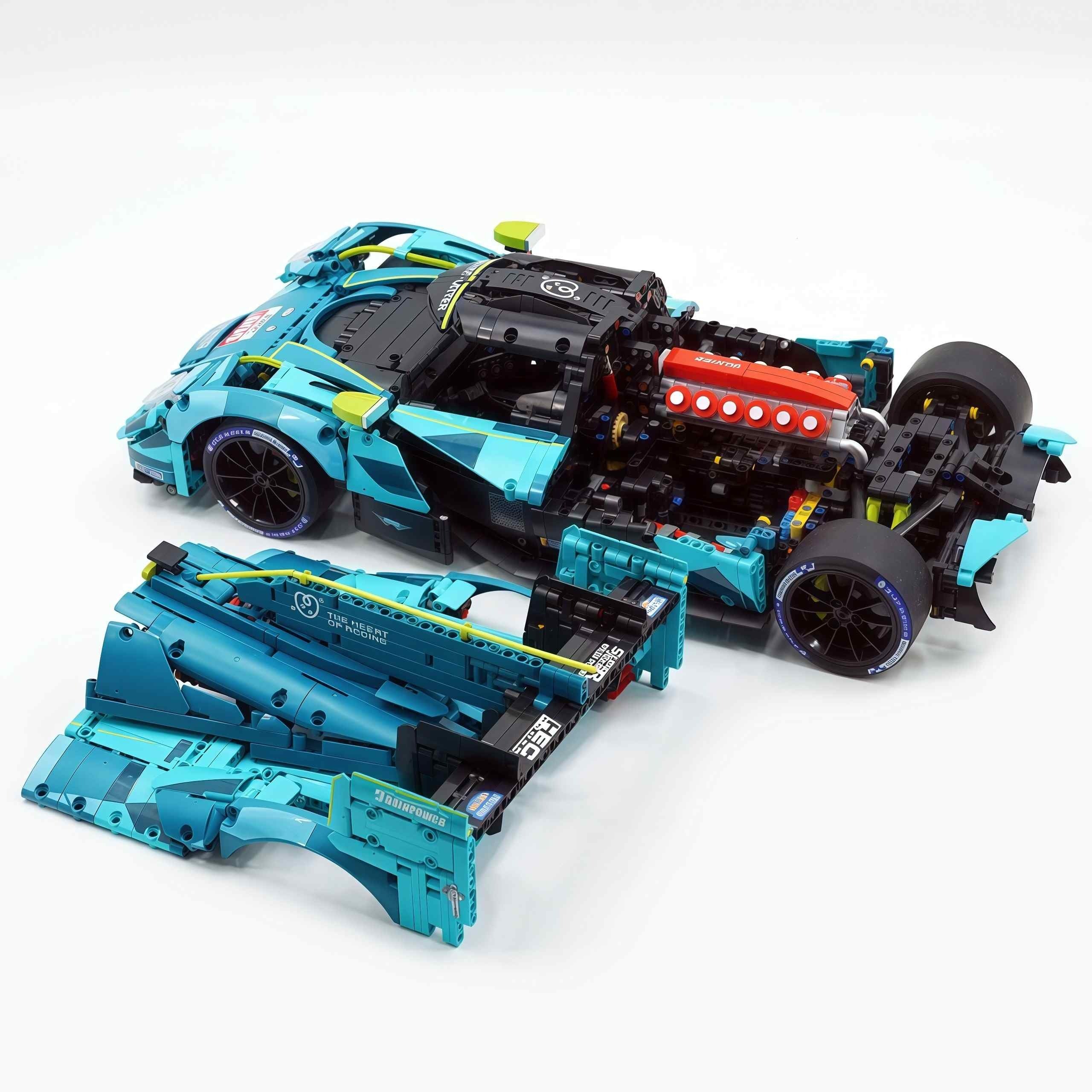 Y18083 - Static Version - Valkyrie Racer Prototype Le Mans - vue 12 | Power Blockz