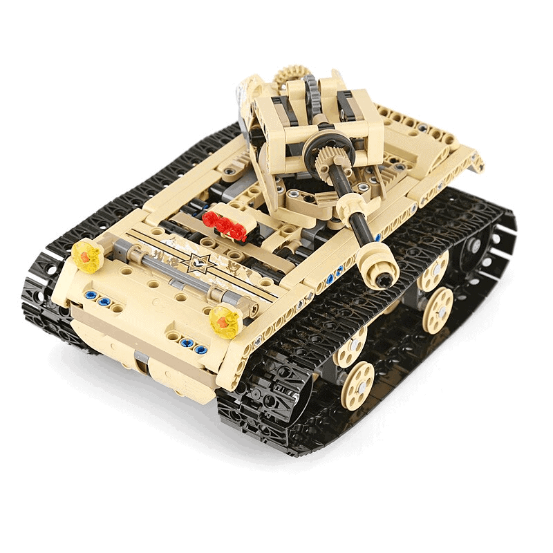 Mould King 13011 Electric Tank - 499pcs building blocks set - view 4 | Power Blockz