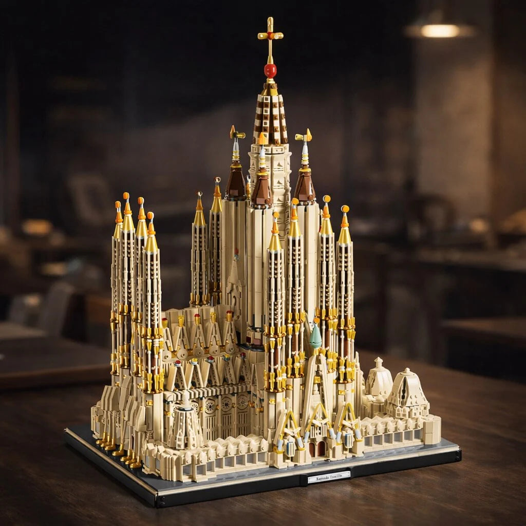 Gobricks MOC-65795 Barcelona Sagrada Familia - 10048pcs building blocks set - view 2 | Power Blockz