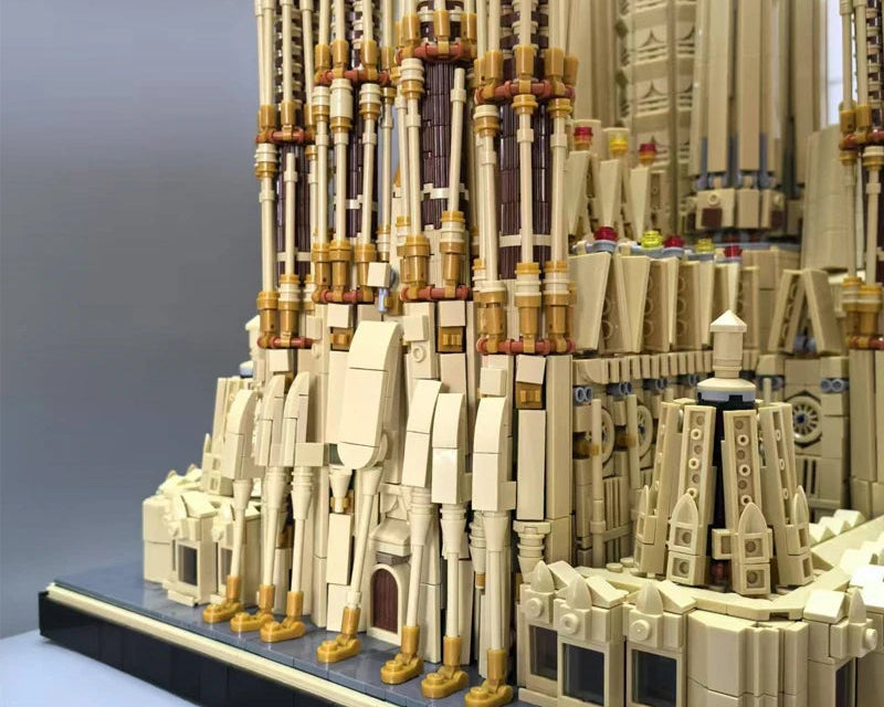 Gobricks MOC-65795 Barcelona Sagrada Familia - 10048pcs building blocks set - view 8 | Power Blockz