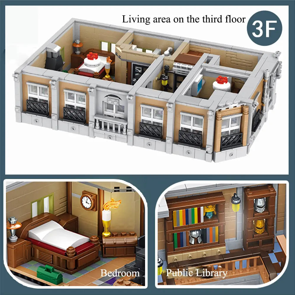 Panlos 613001 Doctors Sanctum Sanctuary - 6564pcs building blocks set - view 4 | Power Blockz
