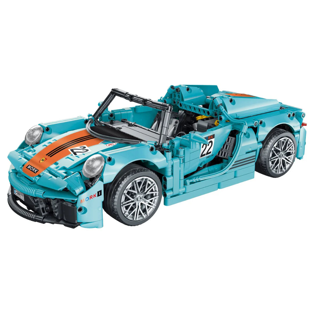 Mork 023017 German 918 Racing - 1502pcs building blocks set - front view | Power Blockz
