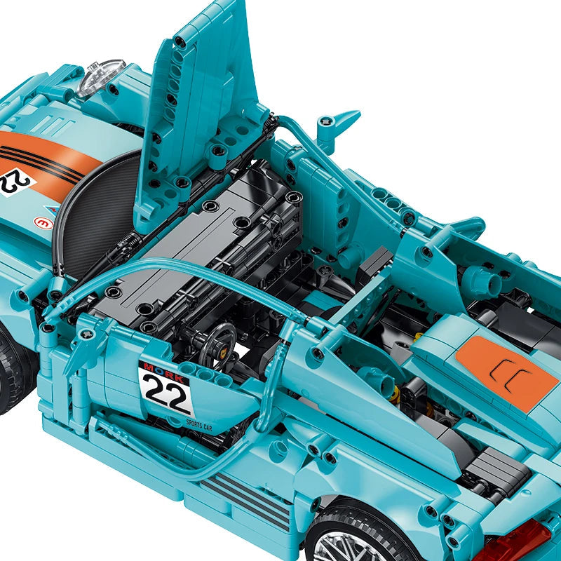 Mork 023017 German 918 Racing - 1502pcs building blocks set - view 3 | Power Blockz