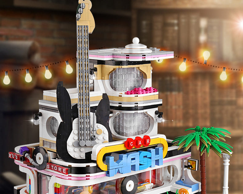 Mould King 16002 Guitar Shop - 2168pcs building blocks set - view 8 | Power Blockz