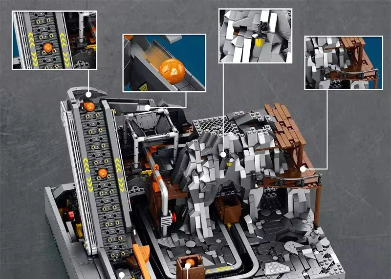 Reobrix 22023 Heavy Mining - 3338pcs building blocks set - view 8 | Power Blockz