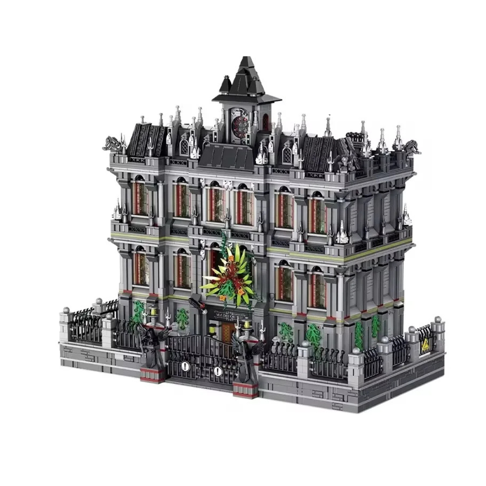 Panlos 613002 Lunatic Hospital - 7537pcs building blocks set - front view | Power Blockz