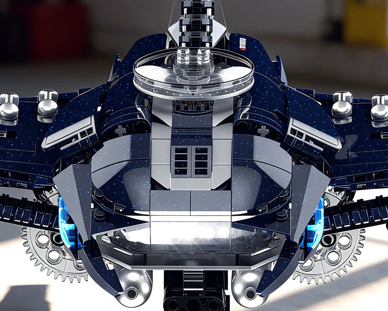 Xinzhuan XZ0112 Mechanical Manta Ray - 930pcs building blocks set - view 8 | Power Blockz