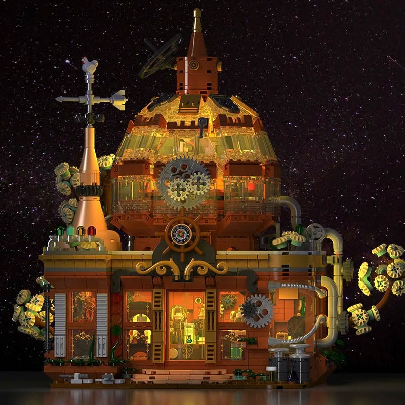 Mork 020202 Steampunk Magic Shop - 1842pcs building blocks set - view 2 | Power Blockz